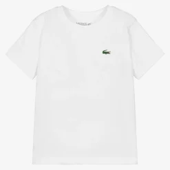 Lacoste White Ultra Dry T-Shirt Outlet