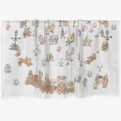 Atelier Choux Paris White Winter Swaddle (97cm) Clearance