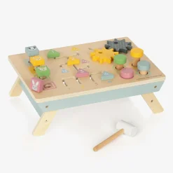 Bigjigs Wooden Activity Tabletop Bench (37cm) Sale