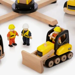Bigjigs Wooden Construction Toy Play Set (59cm) Best