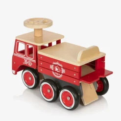 Vilac Wooden Fire Engine Toy (50cm) Discount