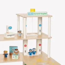 Bigjigs Wooden General Hospital Play Set (54cm) Sale