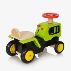 Vilac Wooden Green Ride-On Tractor (47cm) Hot