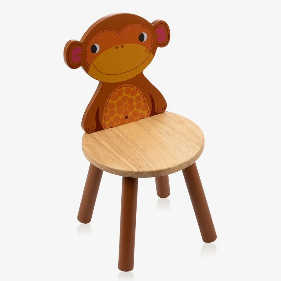 Bigjigs Wooden Monkey Chair (52cm) Clearance
