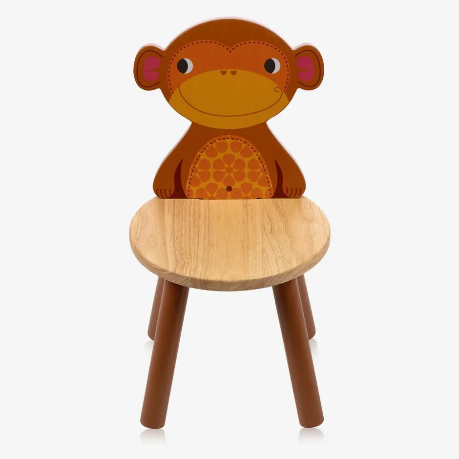 Bigjigs Wooden Monkey Chair (52cm) Clearance
