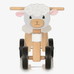 Bigjigs Wooden Ride-On Sheep (45cm) New