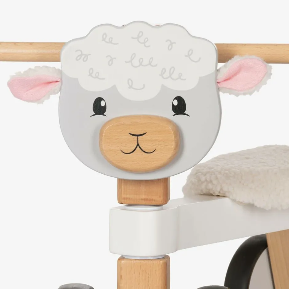 Bigjigs Wooden Ride-On Sheep (45cm) New