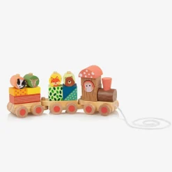 Orange Tree Toys Woodland Animal Puzzle Train Toy (26cm) Outlet