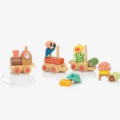 Orange Tree Toys Woodland Animal Puzzle Train Toy (26cm) Outlet