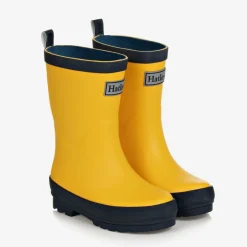 Hatley Yellow & Navy Blue Rain Boots Outlet