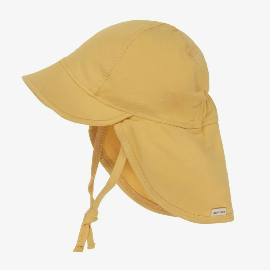 Minymo Yellow Bamboo Sun Hat