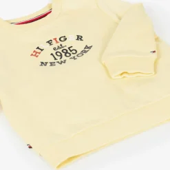 Tommy Hilfiger Yellow Cotton Baby Tracksuit