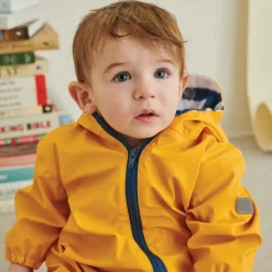 Hatley Yellow Hooded Baby Rainsuit Clearance