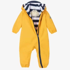 Hatley Yellow Hooded Baby Rainsuit Clearance