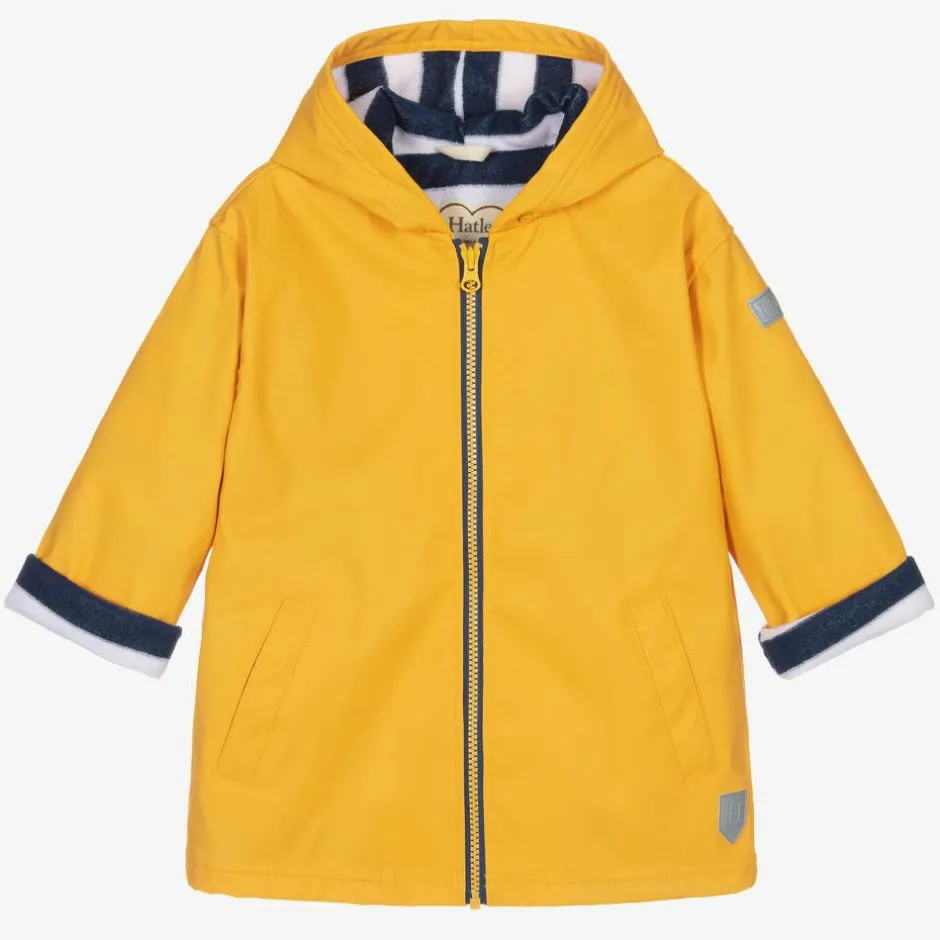 Hatley Yellow Hooded Raincoat