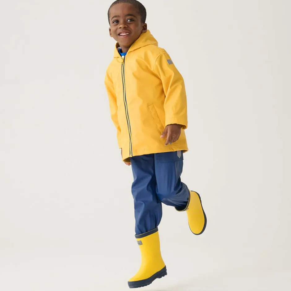 Hatley Yellow Hooded Raincoat