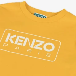 KENZO KIDS Yellow Kenzo Paris Organic Cotton T-Shirt Hot