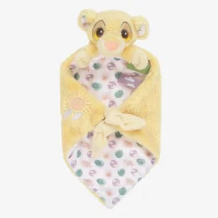 Rainbow Designs Yellow Plush Simba Doudou (36cm) New