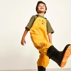 Töastie Yellow Waterproof Dungarees Online
