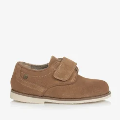 Mayoral Baby Boys Brown Suede Leather Shoes