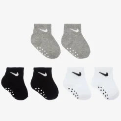Nike Baby Cotton Logo Socks (3 Pack) Outlet