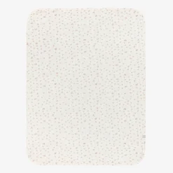 Jamiks Baby Girls Ivory Organic Cotton Swaddle (100cm) Clearance