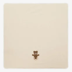 Fendi Beige FF Teddy Bear Padded Blanket (80cm) Sale