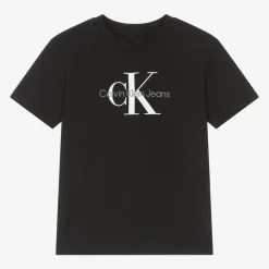 Calvin Klein Black Cotton T-Shirt New