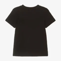 Lacoste Black Organic Cotton Crocodile T-Shirt Best