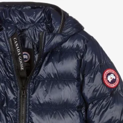 Canada Goose Blue Down Padded Crofton Jacket Best