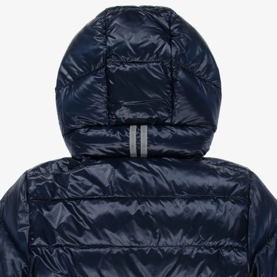 Canada Goose Blue Down Padded Crofton Jacket Best