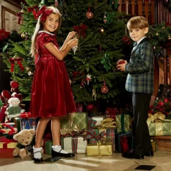 Romano Boys Black Patent Loafers New