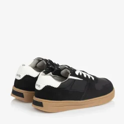 Mayoral Boys Black Suede Leather Trainers Clearance