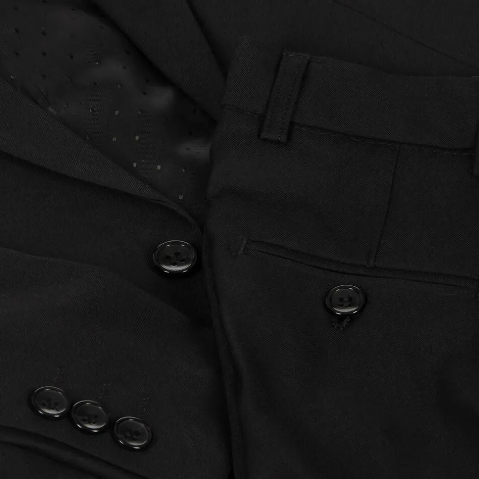 Romano Boys Black Suit