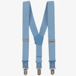 Tutto Piccolo Boys Blue Clip-On Braces Clearance