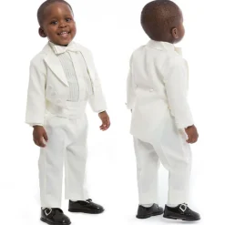 Romano Boys Ivory Tuxedo Suit Best