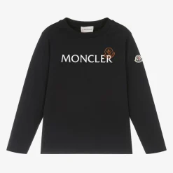 Moncler Enfant Boys Navy Blue Cotton Top Best