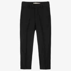 Childrensalon Occasions Boys Smart Black Trousers Best