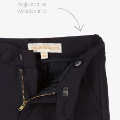 Childrensalon Occasions Boys Smart Blue Trousers Hot