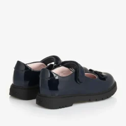 Lelli Kelly Girls Blue Patent Leather Bow Shoes