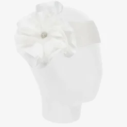 Beau KiD Girls Ivory Ruffle Headband Sale