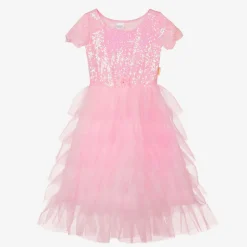 Souza Girls Pink Sequin & Tulle Dress Outlet