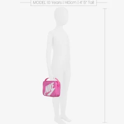 Nike Girls Pink Swoosh Logo Lunch Bag