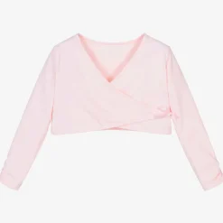 Danskin Girls Pink Wrap Cardigan Hot