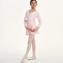 Danskin Girls Pink Wrap Cardigan Hot