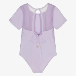 Danskin Girls Purple Mesh Leotard Online