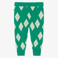 The Bonniemob Green Organic Cotton Knitted Joggers Outlet