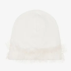 Sofija Ivory & Pink Baby Hat Best