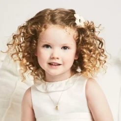 NOA Mini 18kt Yellow Gold Diamond Elephant Necklace (38cm)