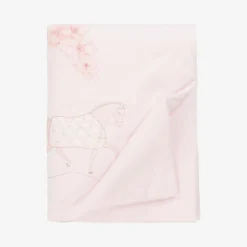 Sofija Pink Cotton Padded Blanket (85cm) Sale